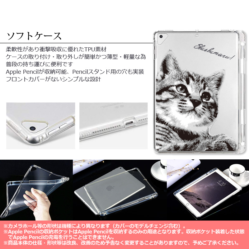 【ルナティックキャットイズム】送料無料｜iPadケース タブレットケース-ペット写真で作る オーダーメイド オリジナル 猫 犬 ：リアルイラストitem_image_4