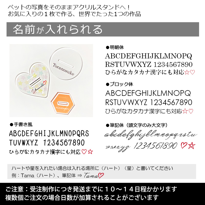 【ルナティックキャットイズム】送料無料｜アクリルスタンド-サイズや台座が選べる！ペットの写真で作る オーダーメイド オリジナル アクスタ 猫 犬：フォトタイプitem_image_7